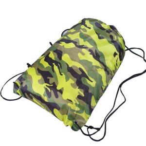 Polyester 210D 0.4cm CMYK Small Nylon Drawstring Bags