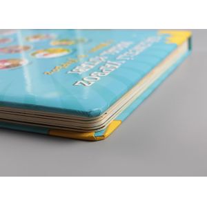 Soft Foam Front Cover Personalized Board Books Custom Pattern And Size For Kids