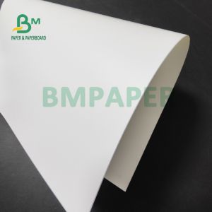 150um Waterproof White Matt Polypropylene Synthetic Paper For Advertising