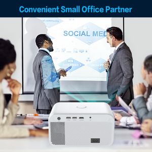 Multipurpose LED Projector Compact , Wireless Mini Projector With Android 9