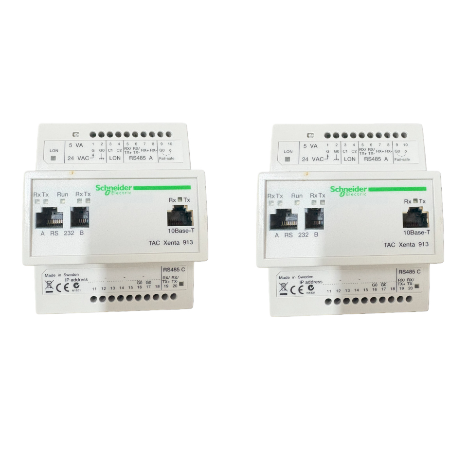 Schneider El.Part TAC Xenta 913 Gateway Controller 007308351 Integrated LonWorks, BACnet & Modbus
