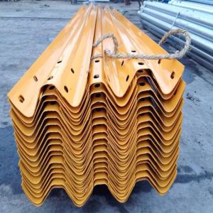 Highway Guardrail Thrie Beam 3 Beam with Custom Color and Zinc Coating 550-600g