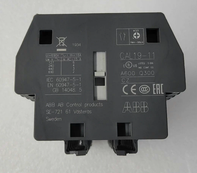 CAL19-11 ABB Thermal overload relay Thermal overload protection small medium