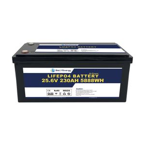 IP65 Waterproof High Performance 24V 230Ah LiFePO4 Battery With M8 Terminal For