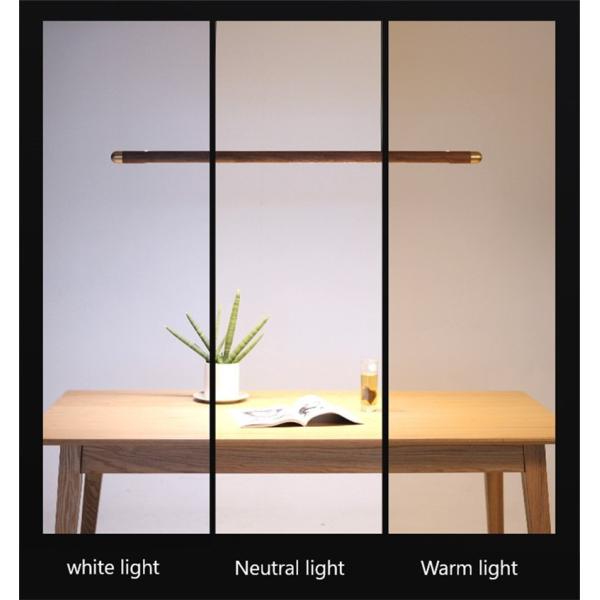 Rural Chandelier Black Walnut simple Strip Kitchen Home indoor Wood Chandelier(WH-MI-397)