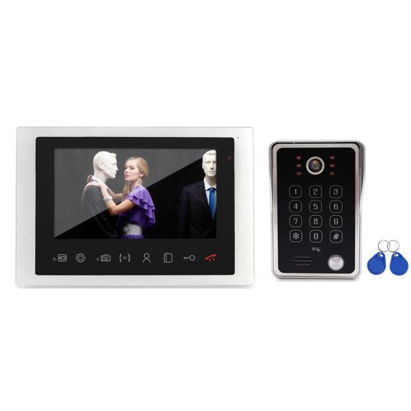 Quality Smart door phone door intercom and keypad camera 10" inch monitor video gate intercom system password, ID card unlock wholesale