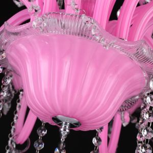 Bling crystal chandelier for wedding with lampshade (WH-CY-149)