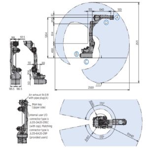 GP12 Used Yaskawa Robot Industrial Robot Controller For material Welding And