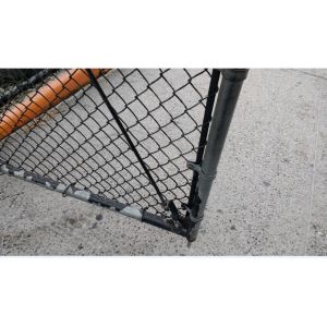 chain link wire mesh fence 50mm x 50mm hot dipped galvanized chain wire tension
