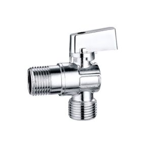 China Forged Gas Brass Angle Valve Sand Blast With Aluminium Handle on sale