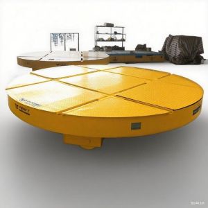China Manufacture Electric 360 Degree Rotating Platform Turntable Rail Transfer