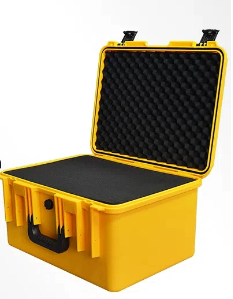 Lockable Tool Storage Case with Customizable Foam Interior and Pressure