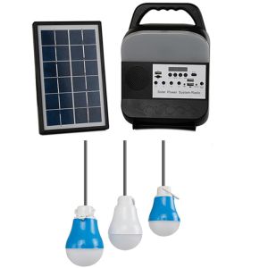 Cheap Solar Power Lighting System solar charger with Radio portable solar panels panel solar system for sale