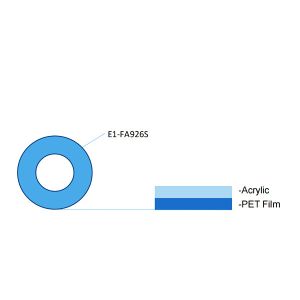 Custom Rectangle White Tape 2 Inch for Packaging and Sealing