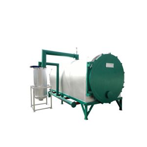 Wood Sawdust Bbq 7T/24h Charcoal Carbonization Furnace