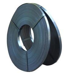 China Blue Tempered Spring Steel Strapping Q235B Metal Banding Steel Strip on sale