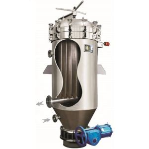 Cheap NYB Vertical Pressure Leaf Filter 1000kg for Oil Industry for sale