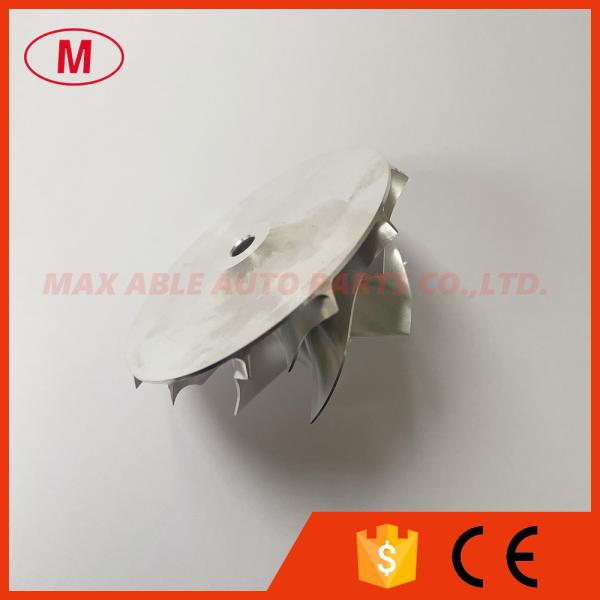 TD04 reverse 43.00/56.00mm 6+6 blades high performance Turbocharger Billet/milling/aluminum 2618 compressor wheel