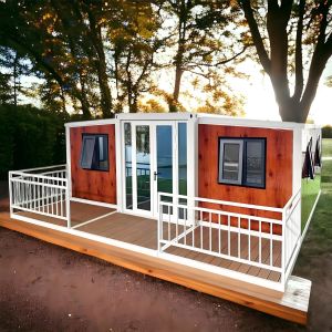 20ft 40ft Expandable Prefabricated Portable Steel Building for Home Office or