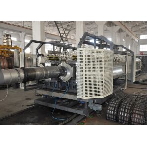 Automated DWC Pipe Machine , High Speed DWC Pipe Extrusion Line