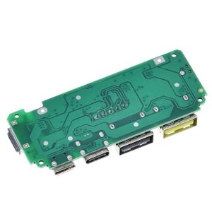 Dual USB 5V 2.4A Micro/Type-C LED USB Mobile Power Bank 18650 Charging Module