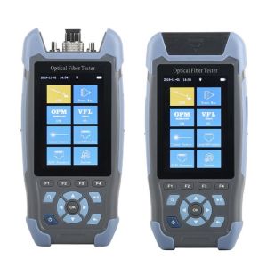 Handheld 1310 1550nm Mini Optical Fiber Tester , OEM ODM Smart Fiber OTDR Tester