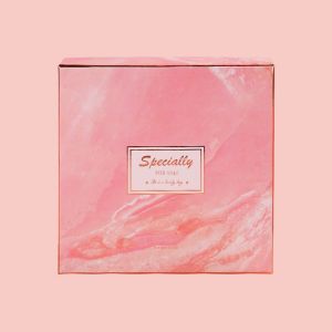 Custom Logo Marble Printing Birthday Gift Box With Paper Bag handmade Rigid