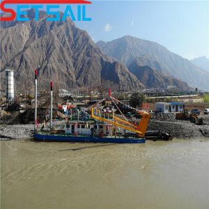 260 Kw Auxiliary Engine Cutter Suction Dredger with CTS Slot Type and Underwater