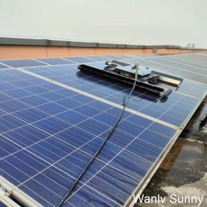 Customized Solar Panel Cleaning Machine with High Pressure Pump and Extended