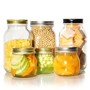Canning Pickle Glass Mason Jars 150ml 200ml 250ml With Lids
