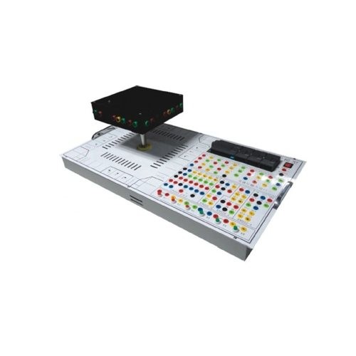 Quality 200plc Electrical Engineering Lab Equipment 0.5kva Traffic Light Training Model 1100mm wholesale