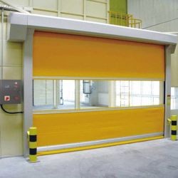 Quality Wholesale Customized Industrial Commercial Automatic Curtain Fast Acting Rapid High Speed PVC Door wholesale
