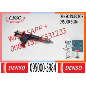 Neutral And New Common Rail Fuel Injector 095000-5984 For HI-ON 6WF1 6UZ1 Engine