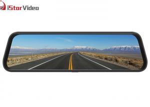 Cheap HD Anti Dazzling Full Screen Dash Cam 128GB 250mAH Car Mirror Camera Front And Back for sale