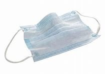 Disposable FFP2 Triple Layer Surgical Mask Blue Earloop Face Mask Non Woven