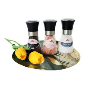 Cheap Manual Salt And Pepper Grinder With Condiment for sale