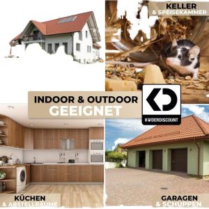 ABS Mouse Snap Rat Trap Killer For Applicable Area 20 Square Meters Time Used