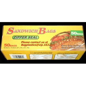 resealable, reclosable trasnparent freezer plastic k bag, Reclosable Grip Zip