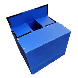 Reusable Plastic Transport Crate Collapsible Plastic Corrugated Box With ISO9001