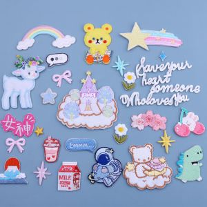 custom China sequin patch woven patch rubber patch