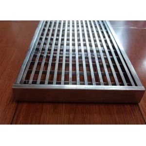 China Compact Driveway Drainage Linear Hd Galvanzied Or Stainless Steel Grating For Drainage Cover on sale
