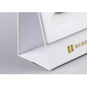 Foldable Desk Calendar With Stand , Gloss Lamination Decorative Desk Calendar