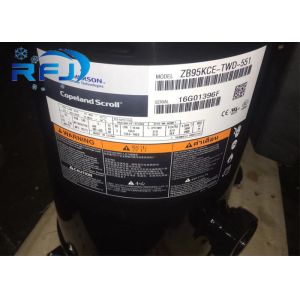 AC Power Source Refrigeration Scroll Compressor Stainless Steel HVAC ZB38KQE-TFD