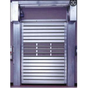 Powder Coated Insulated Sectional Overhead Door With 50-80mm Polyurethane Foam