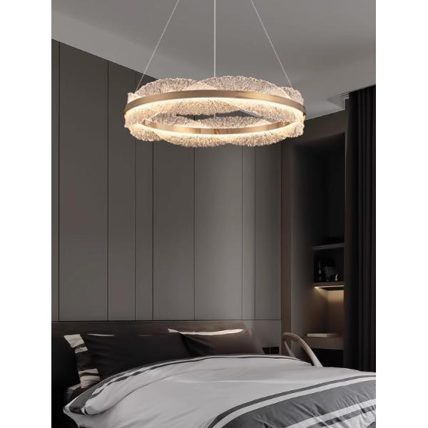 Gold Modern French Design Living Room Light Ambient Lighting Designer Choice led Chandelier