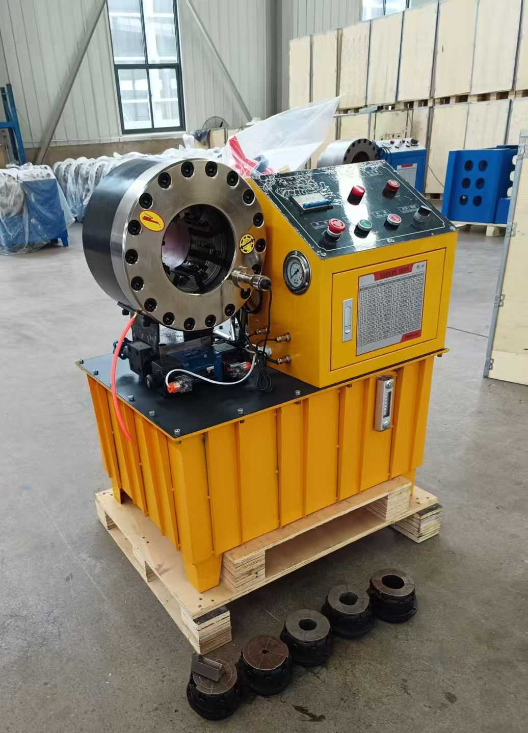 Hydraulic Hose Crimping Machine with 200 Pcs Per Hour Efficiency 10 Dies