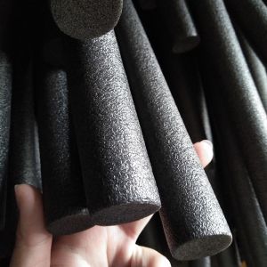 Injection Epe Foam Tube Protective , Closed Cell Hollow Foam Tube Waterproof