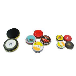 Round Metal Storage Containers Shoe Polish Tin With Different Versions