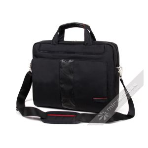 Rolling Wheeled Black Nylon Carry Bag for Laptop, with Bubble Inside for