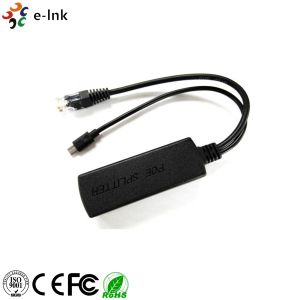 Fast Ethernet 10 100Mbps 5V 2A PoE Power Splitter With Micro USB Port